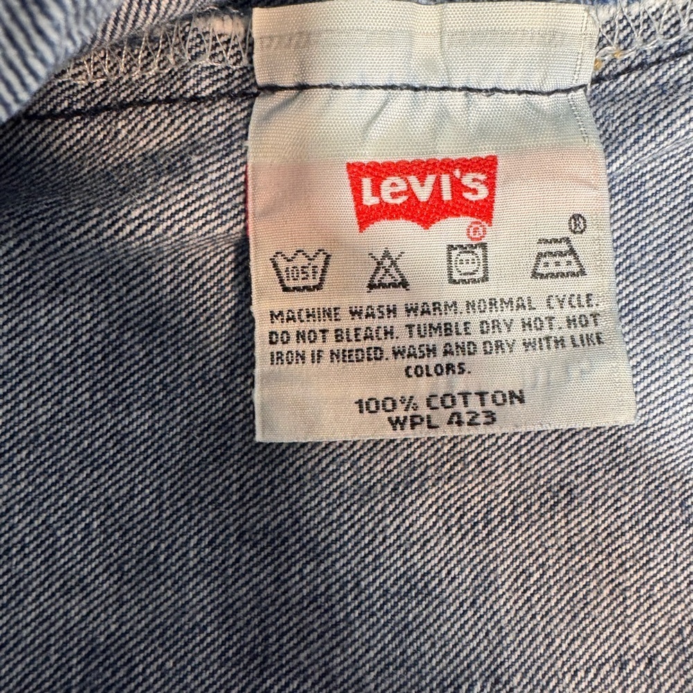 Vintage Levi’s 100% Cotton Jeans – Made in Dominican Republic (W38 L32) - Picture 9 of 12